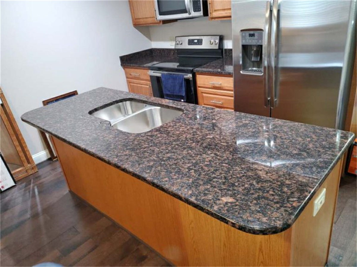 Tan brown Granite countertops