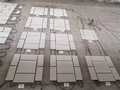 Máy lát đá granite rực lửa