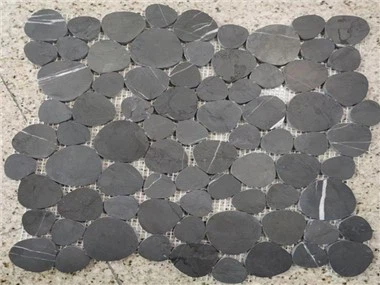 Gạch khảm đá cẩm thạch xám