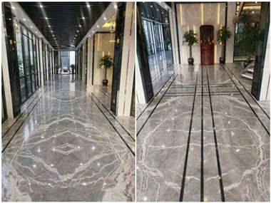 Gạch lát sàn nội thất mới