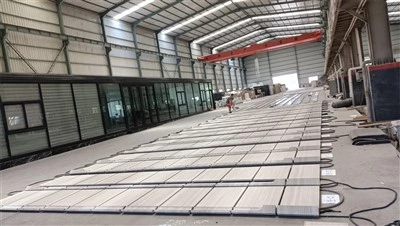 Gạch đá cẩm thạch vân gỗ trắng