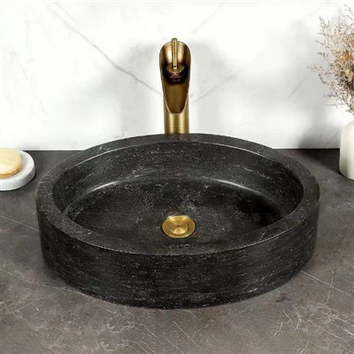 Bồn rửa và bồn tắm bằng đá xanh thanh lịch chất lượng cao