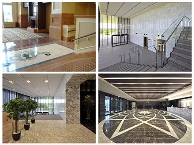 Trang trí nội thất bằng đá cẩm thạch